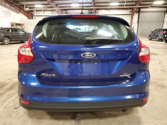 1FAHP3K22CL370700 - 2012 FORD FOCUS SE BLUE photo 6