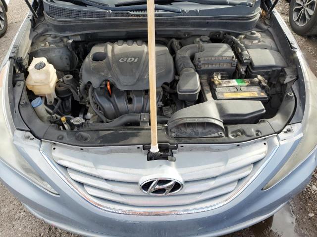 5NPEB4AC6BH073637 - 2011 HYUNDAI SONATA GLS SILVER photo 11