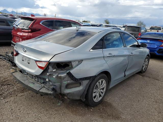 5NPEB4AC6BH073637 - 2011 HYUNDAI SONATA GLS SILVER photo 3