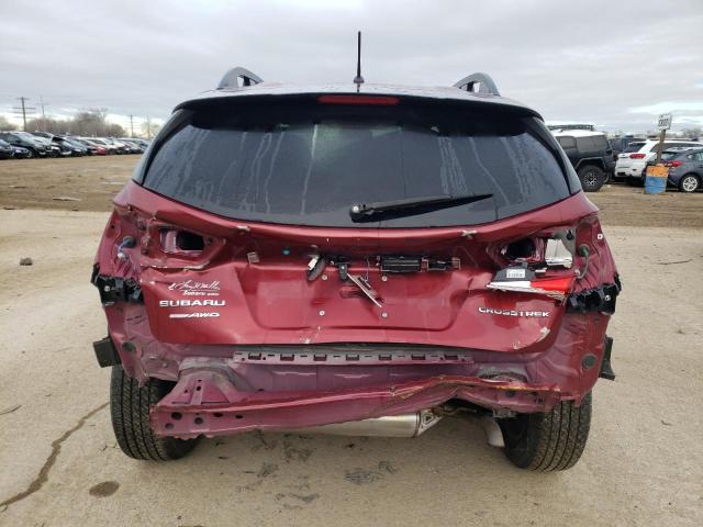 JF2GTAAC8KH209223 - 2019 SUBARU CROSSTREK RED photo 6