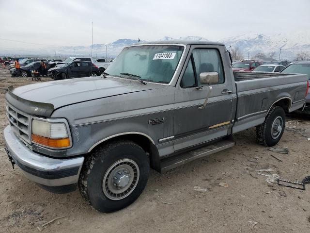 2FTHF25GXNCA68969 - 1992 FORD F-350 GRAY photo 1