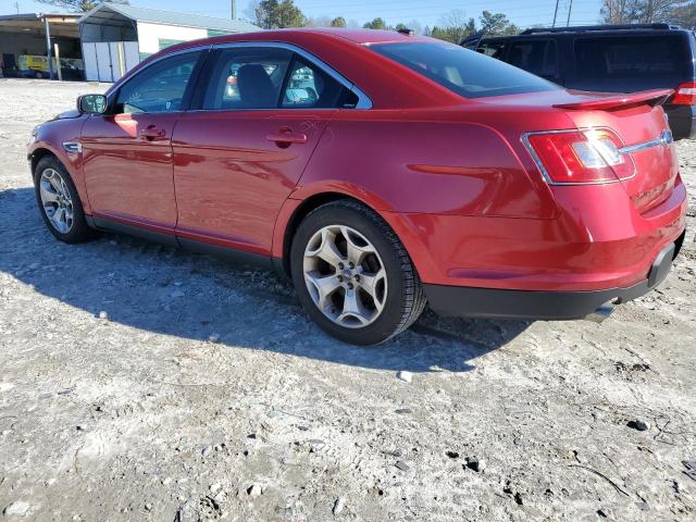 1FAHP2KT1AG108398 - 2010 FORD TAURUS SHO RED photo 2