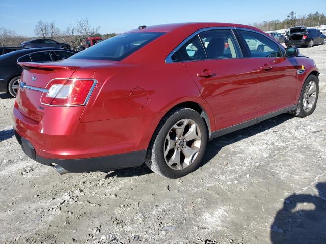 1FAHP2KT1AG108398 - 2010 FORD TAURUS SHO RED photo 3