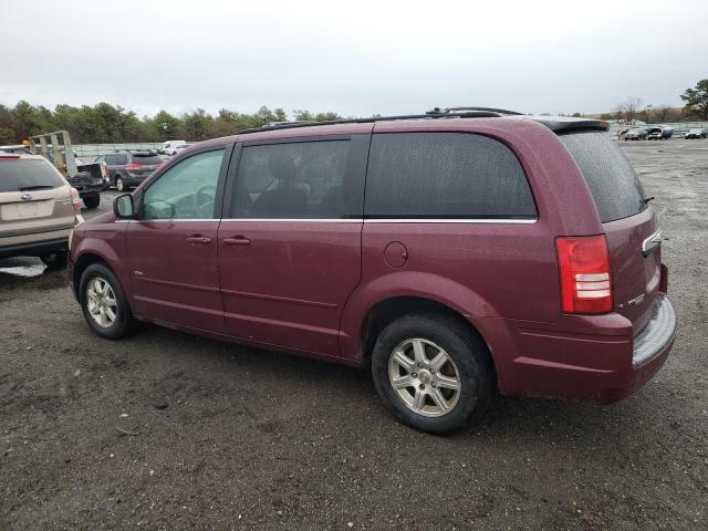 2A8HR54P58R760528 - 2008 CHRYSLER TOWN & COU TOURING RED photo 2
