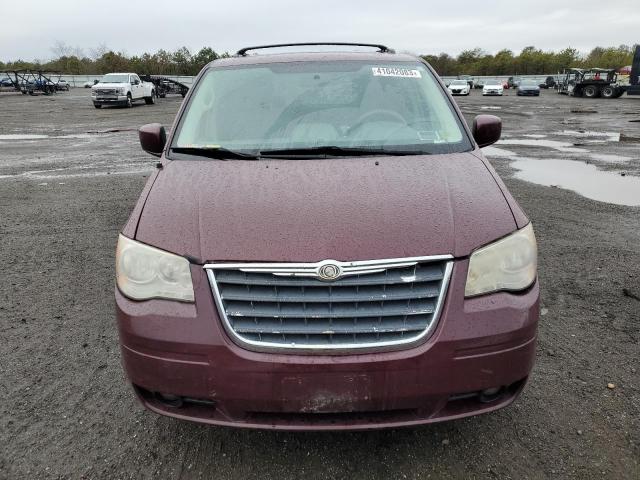 2A8HR54P58R760528 - 2008 CHRYSLER TOWN & COU TOURING RED photo 5