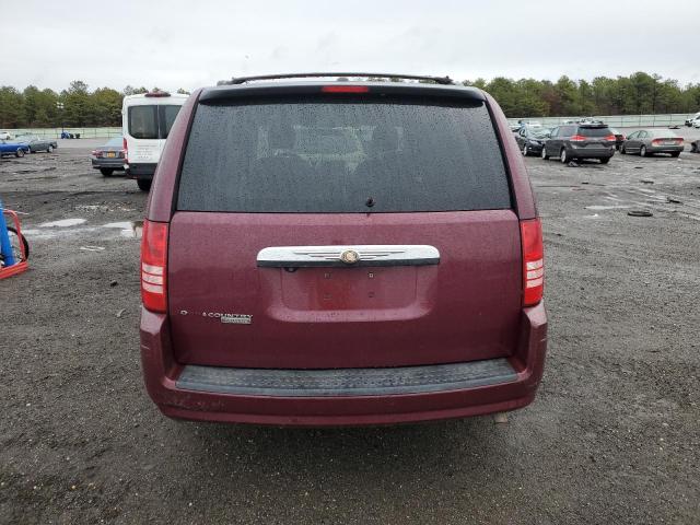 2A8HR54P58R760528 - 2008 CHRYSLER TOWN & COU TOURING RED photo 6