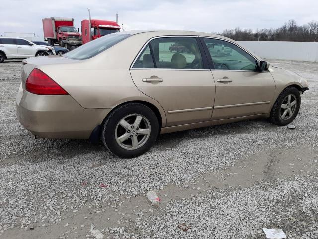 1HGCM56797A072310 - 2007 HONDA ACCORD EX TAN photo 3