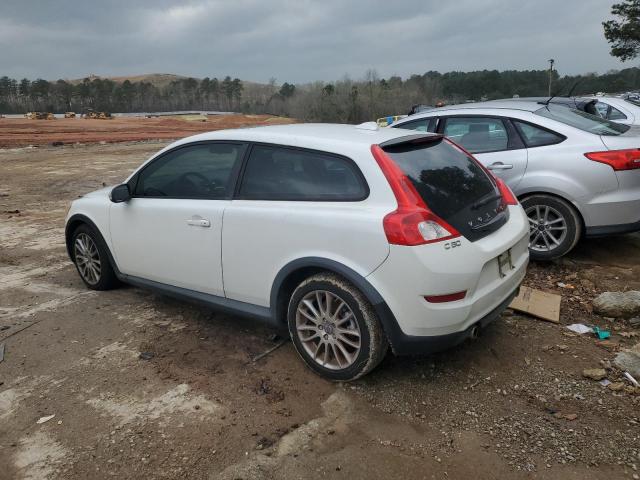 YV1672MK8B2235051 - 2011 VOLVO C30 T5 WHITE photo 2