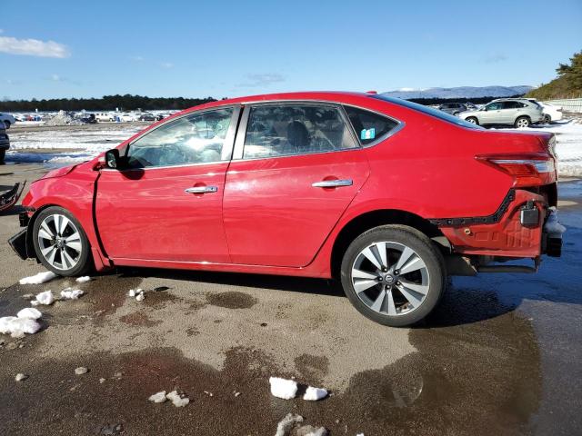 3N1AB7AP7HY328636 - 2017 NISSAN SENTRA S RED photo 2