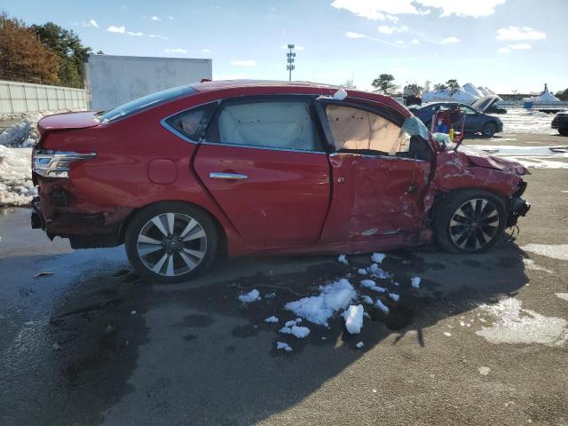 3N1AB7AP7HY328636 - 2017 NISSAN SENTRA S RED photo 3