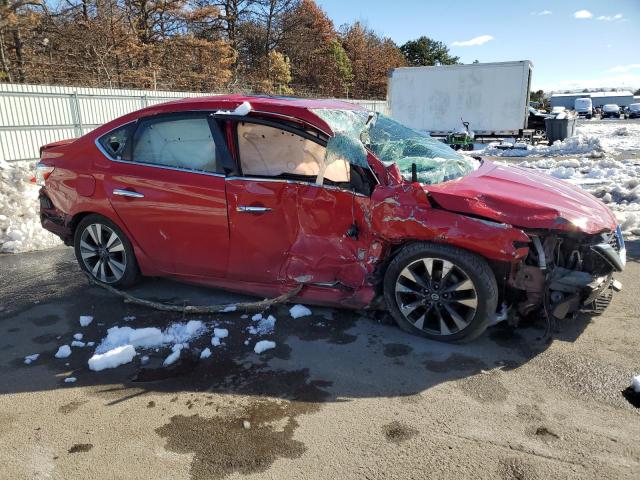 3N1AB7AP7HY328636 - 2017 NISSAN SENTRA S RED photo 4