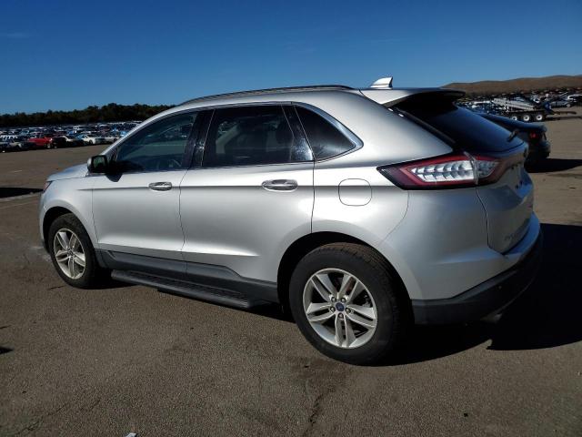 2FMPK4J98GBB86419 - 2016 FORD EDGE SEL SILVER photo 2