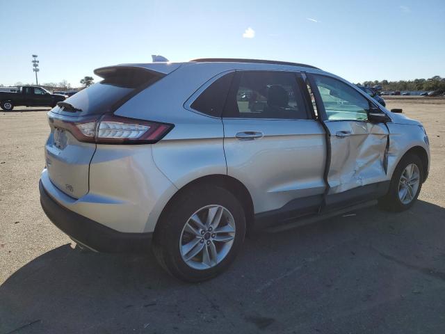 2FMPK4J98GBB86419 - 2016 FORD EDGE SEL SILVER photo 3