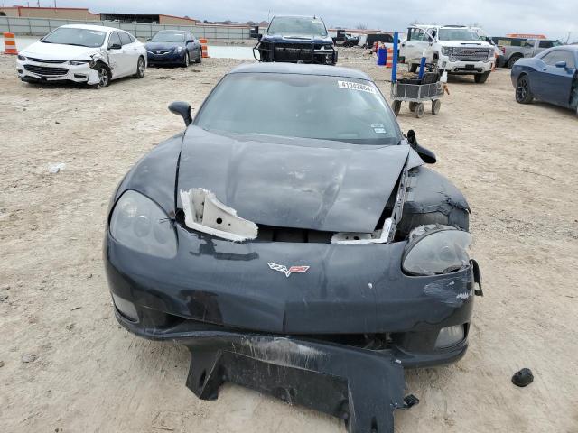 1G1YY24U155131803 - 2005 CHEVROLET CORVETTE BLACK photo 5