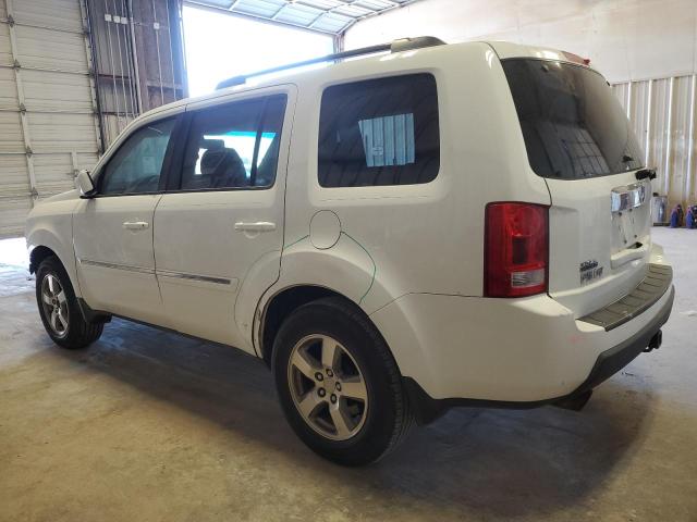 5FNYF38519B004656 - 2009 HONDA PILOT EXL WHITE photo 2