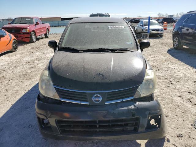 3N1BC13E89L379197 - 2009 NISSAN VERSA S BLACK photo 5