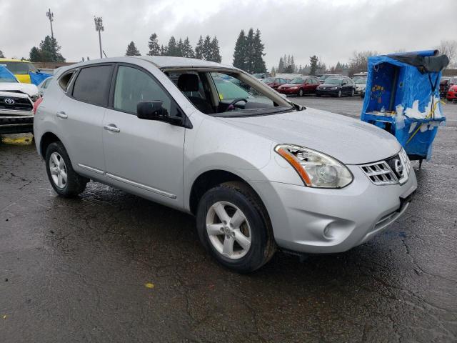 JN8AS5MV5CW375454 - 2012 NISSAN ROGUE S SILVER photo 4