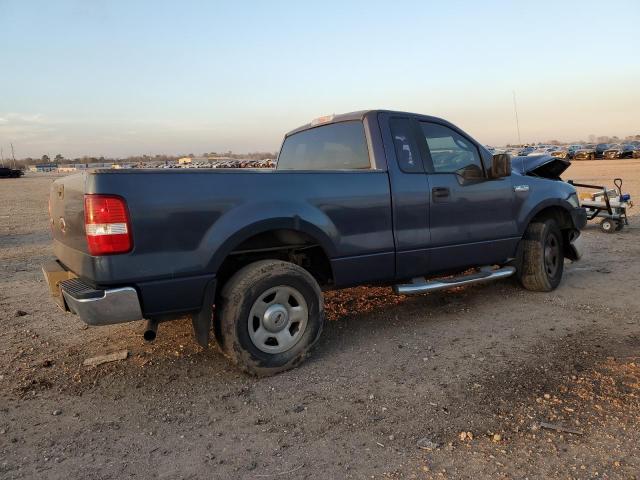 1FTRF12205NA57383 - 2005 FORD F150 BLUE photo 3