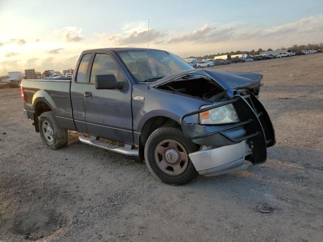 1FTRF12205NA57383 - 2005 FORD F150 BLUE photo 4