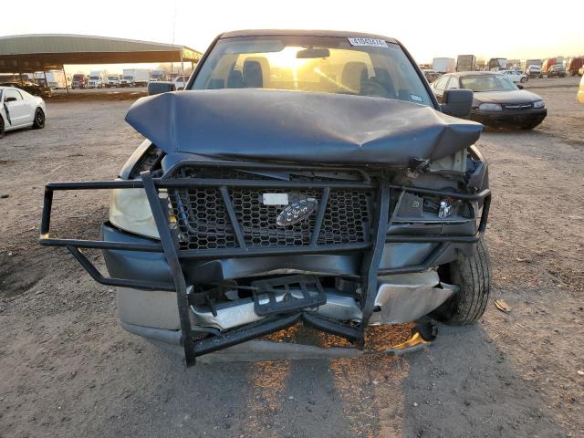 1FTRF12205NA57383 - 2005 FORD F150 BLUE photo 5