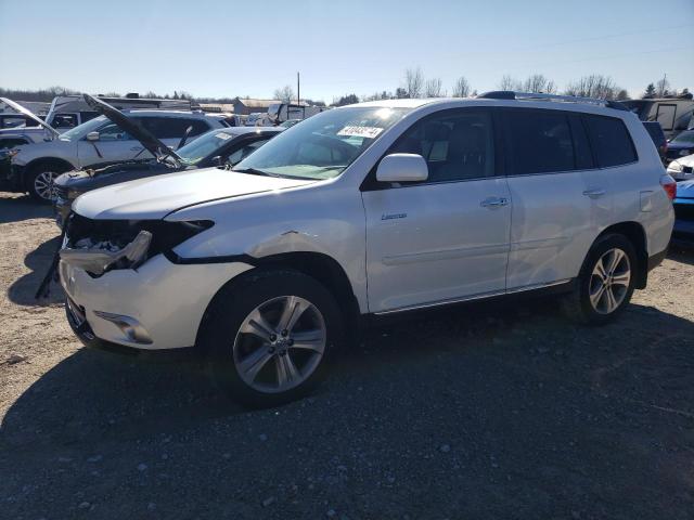 5TDDK3EH0DS271364 - 2013 TOYOTA HIGHLANDER LIMITED WHITE photo 1