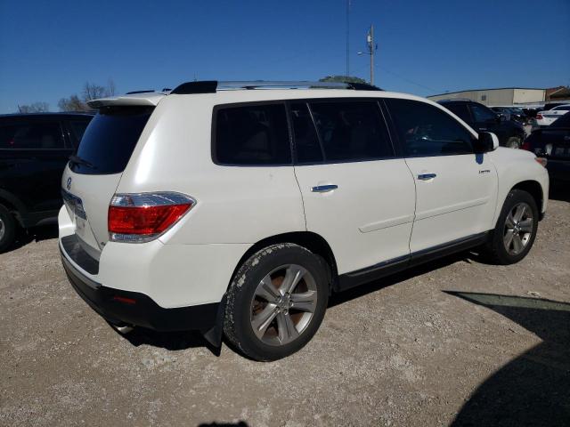 5TDDK3EH0DS271364 - 2013 TOYOTA HIGHLANDER LIMITED WHITE photo 3