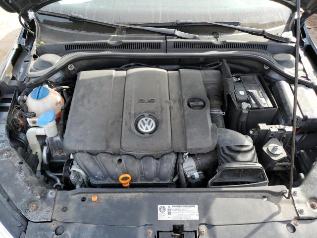 3VWDZ7AJ9BM306019 - 2011 VOLKSWAGEN JETTA SE GRAY photo 11