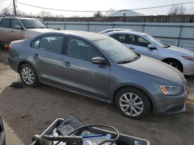 3VWDZ7AJ9BM306019 - 2011 VOLKSWAGEN JETTA SE GRAY photo 4