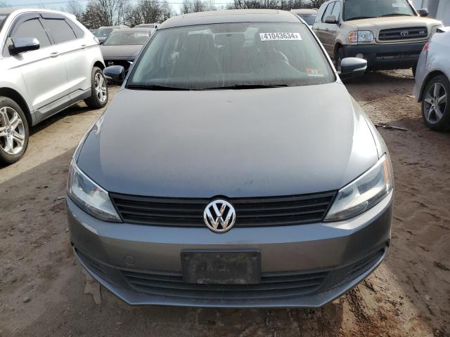 3VWDZ7AJ9BM306019 - 2011 VOLKSWAGEN JETTA SE GRAY photo 5