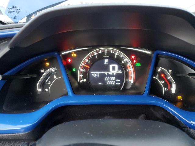 SHHFK7H26HU420814 - 2017 HONDA CIVIC LX BLUE photo 9