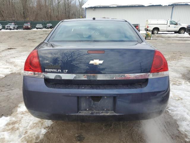 2G1WT58N181282933 - 2008 CHEVROLET IMPALA LT BLUE photo 6