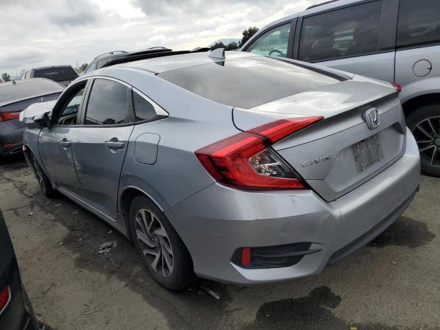 19XFC2F78HE215999 - 2017 HONDA CIVIC EX SILVER photo 2