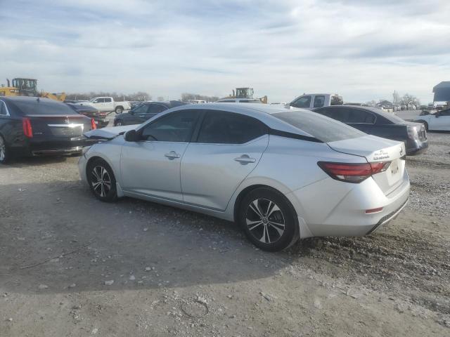 3N1AB8CV8LY278761 - 2020 NISSAN SENTRA SV SILVER photo 2