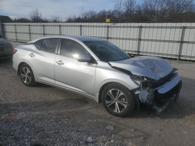 3N1AB8CV8LY278761 - 2020 NISSAN SENTRA SV SILVER photo 4