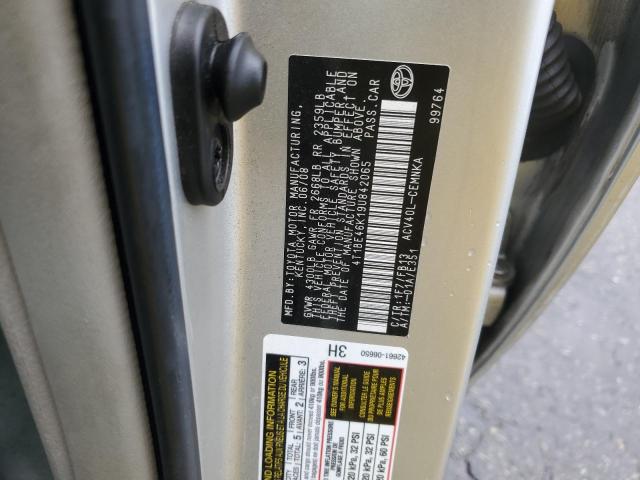 4T1BE46K19U842065 - 2009 TOYOTA CAMRY BASE SILVER photo 13