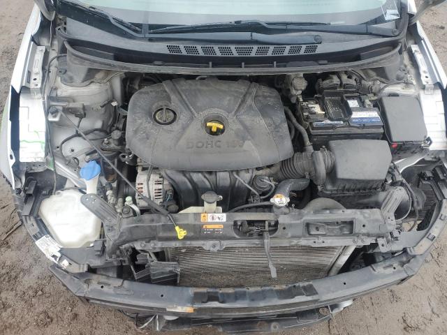 5NPDH4AE1EH515126 - 2014 HYUNDAI ELANTRA SE SILVER photo 11