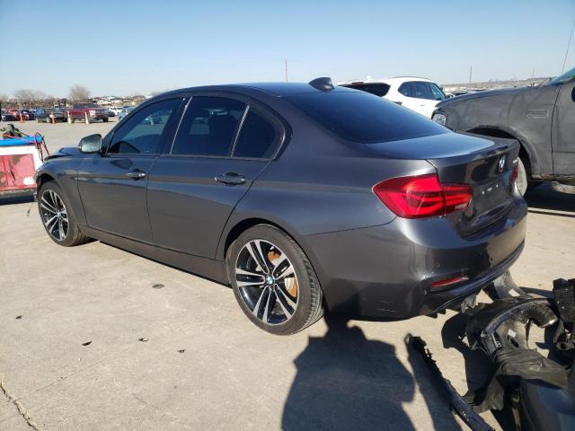 WBA8B9C53JEE83111 - 2018 BMW 330 I GRAY photo 2