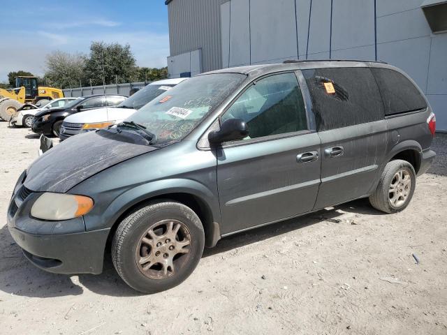 1D4GP45RX4B552983 - 2004 DODGE CARAVAN SXT GRAY photo 1