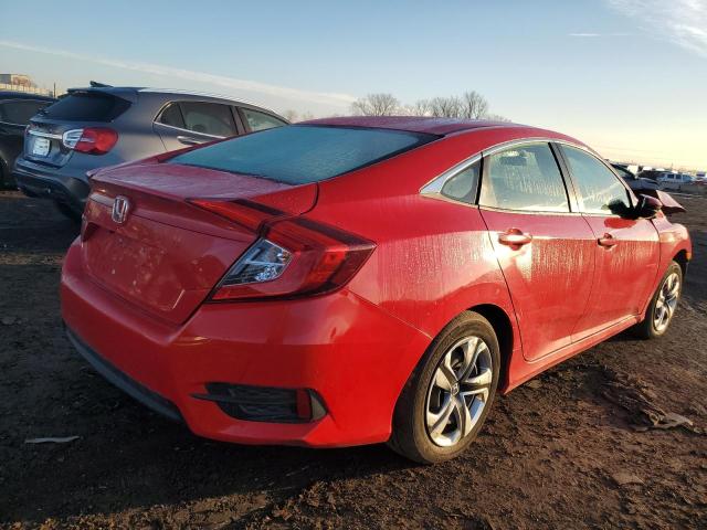 2HGFC2F50JH539913 - 2018 HONDA CIVIC LX RED photo 3