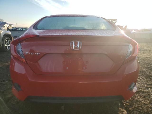 2HGFC2F50JH539913 - 2018 HONDA CIVIC LX RED photo 6