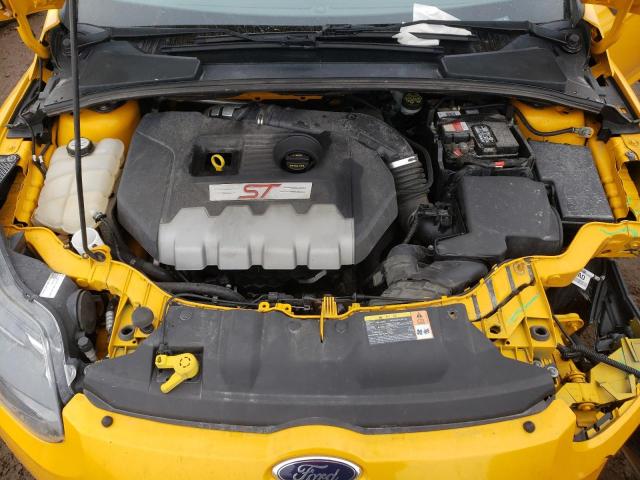 1FADP3L91DL296682 - 2013 FORD FOCUS ST YELLOW photo 11