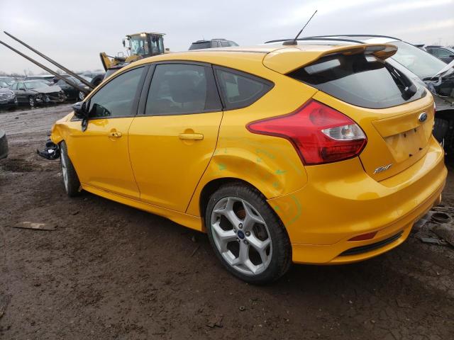 1FADP3L91DL296682 - 2013 FORD FOCUS ST YELLOW photo 2