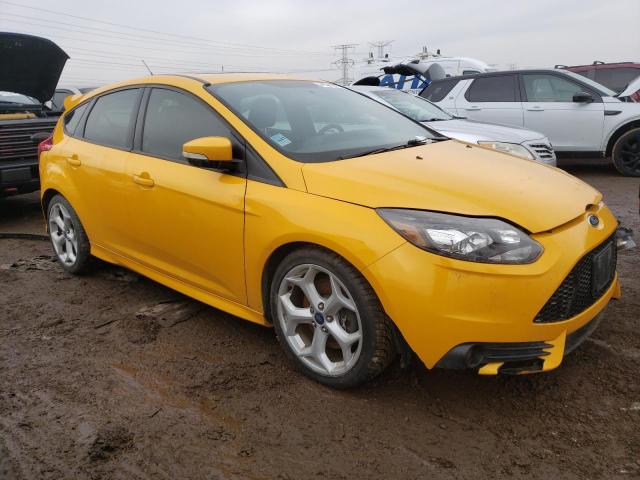 1FADP3L91DL296682 - 2013 FORD FOCUS ST YELLOW photo 4