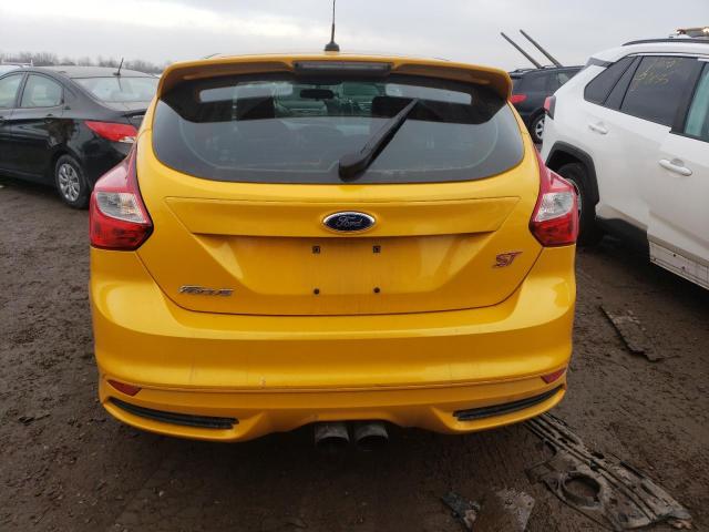 1FADP3L91DL296682 - 2013 FORD FOCUS ST YELLOW photo 6