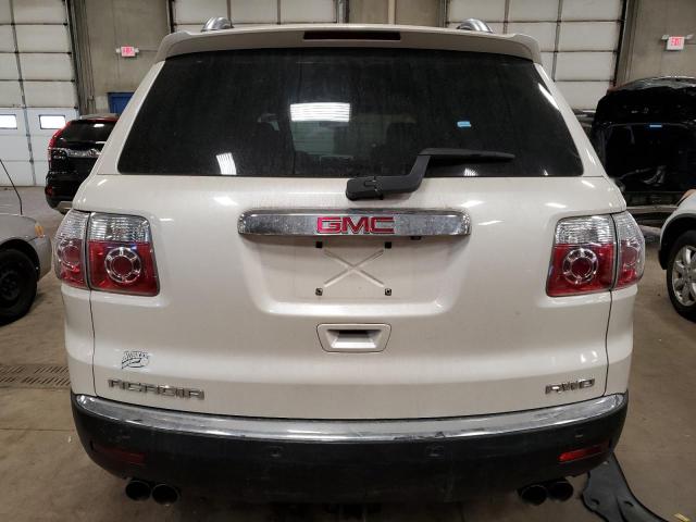 1GKEV33788J298812 - 2008 GMC ACADIA SLT-2 WHITE photo 6