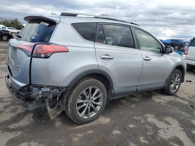 JTMDJREV9JD157205 - 2018 TOYOTA RAV4 HV LIMITED SILVER photo 3