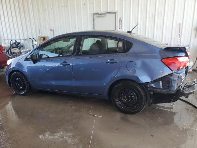 KNADM4A30G6650893 - 2016 KIA RIO LX BLUE photo 2