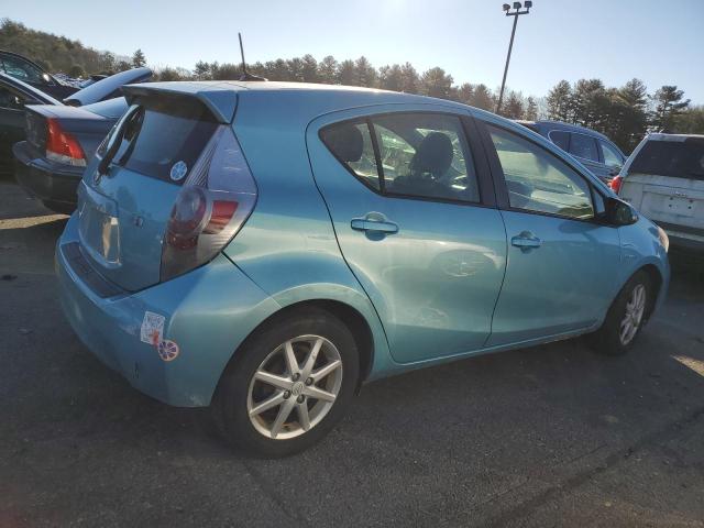 JTDKDTB38C1022915 - 2012 TOYOTA PRIUS C BLUE photo 3