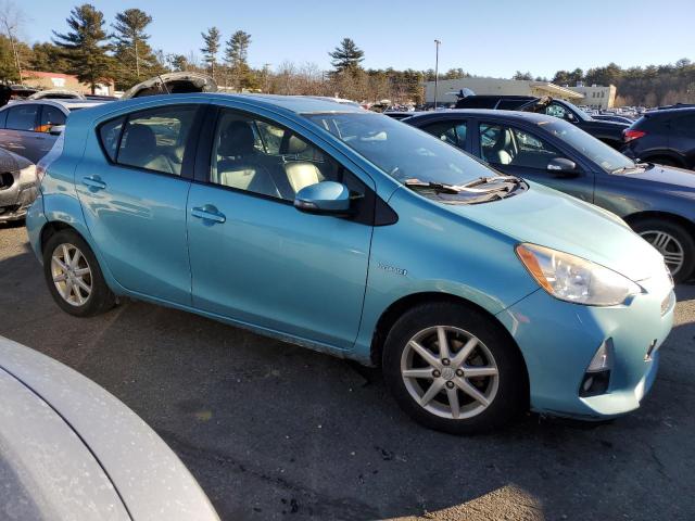 JTDKDTB38C1022915 - 2012 TOYOTA PRIUS C BLUE photo 4