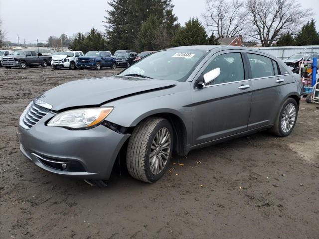 1C3BC2FG2BN610881 - 2011 CHRYSLER 200 LIMITED GRAY photo 1